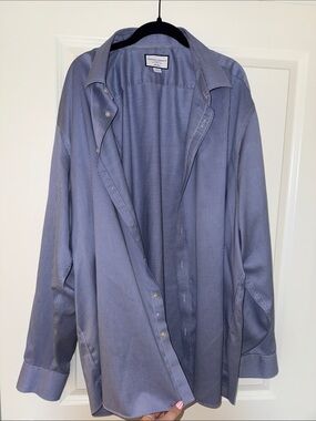 Charles Tyrwhitt Light Blue Micro-Check Shirt